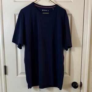 Buttercloth Men's Classic Navy Short Sleeve Tee Buttercloth 2XL